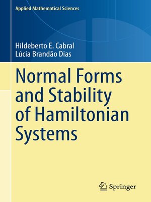 cover image of Normal Forms and Stability of Hamiltonian Systems
